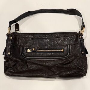 BCBGMaxAzria Dark Brown Leather Handbag - NWOT